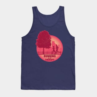 Running is my Therapy Tank Top